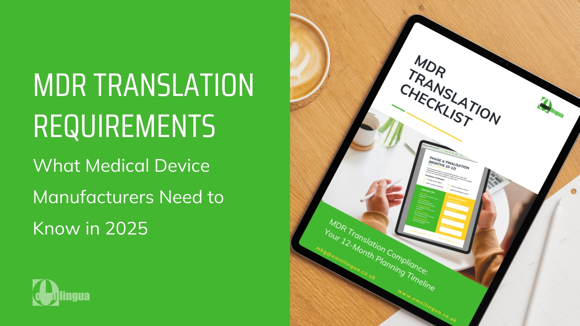 MDR Translation Requirements Guide for Medical Device Manufacturers 2025