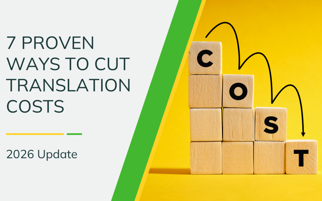 How to Cut Translation Costs in 2026